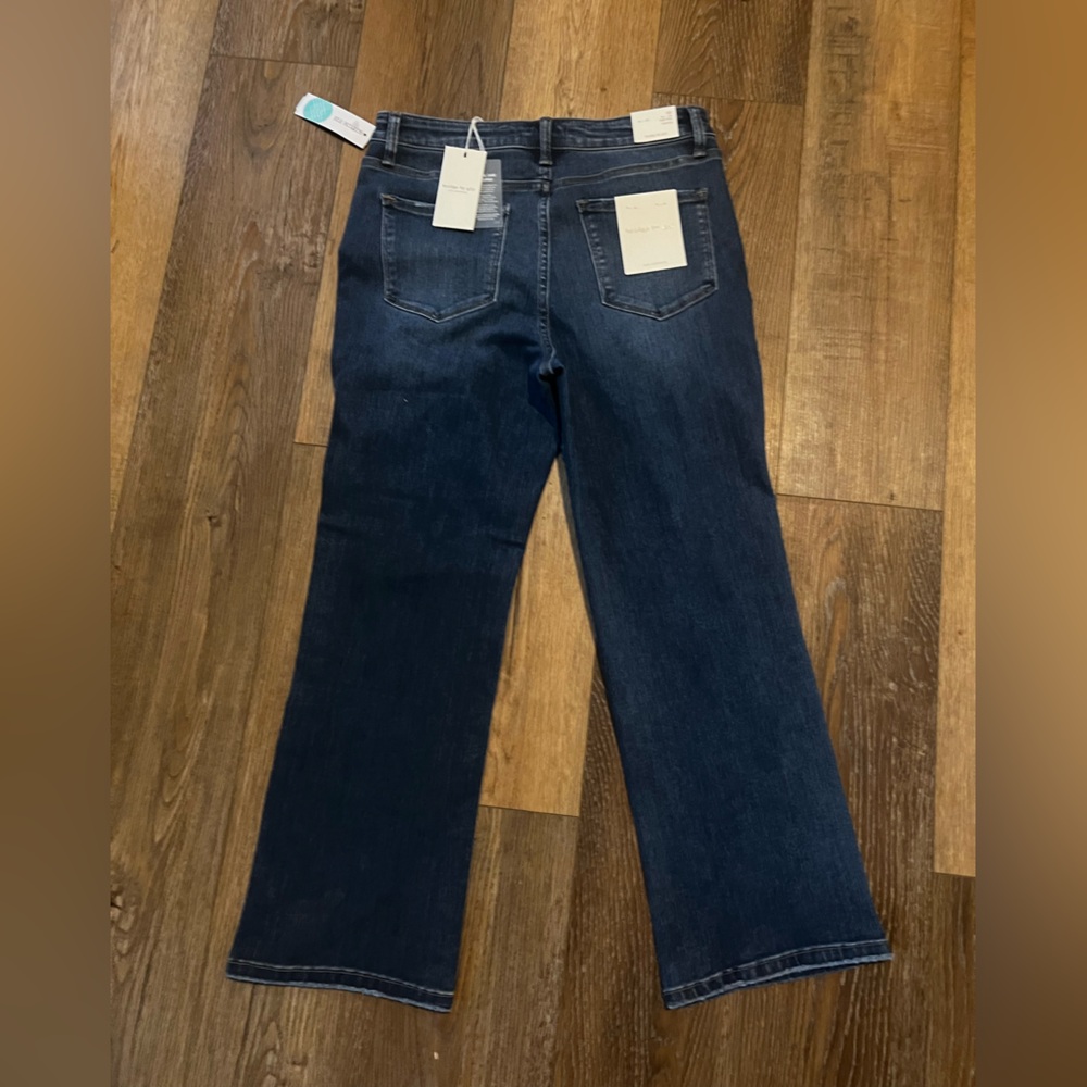 Bridge by Gly jeans. NWT. High rise crop bootcut size 12 - Picture 6 of 7